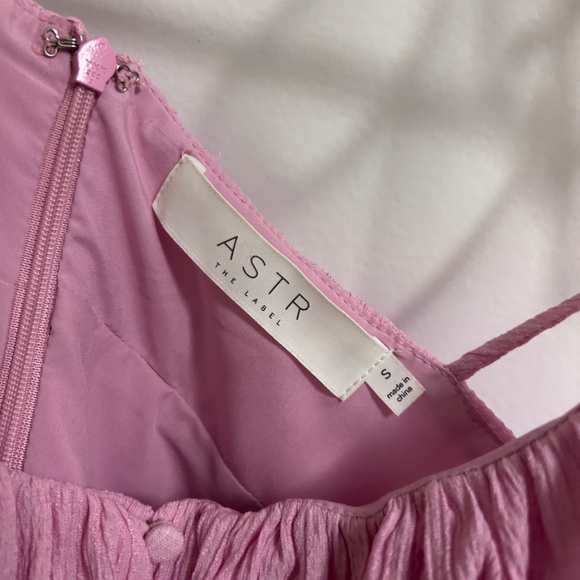 ASTR Pink Tank Top Dress - Picture 3 of 3